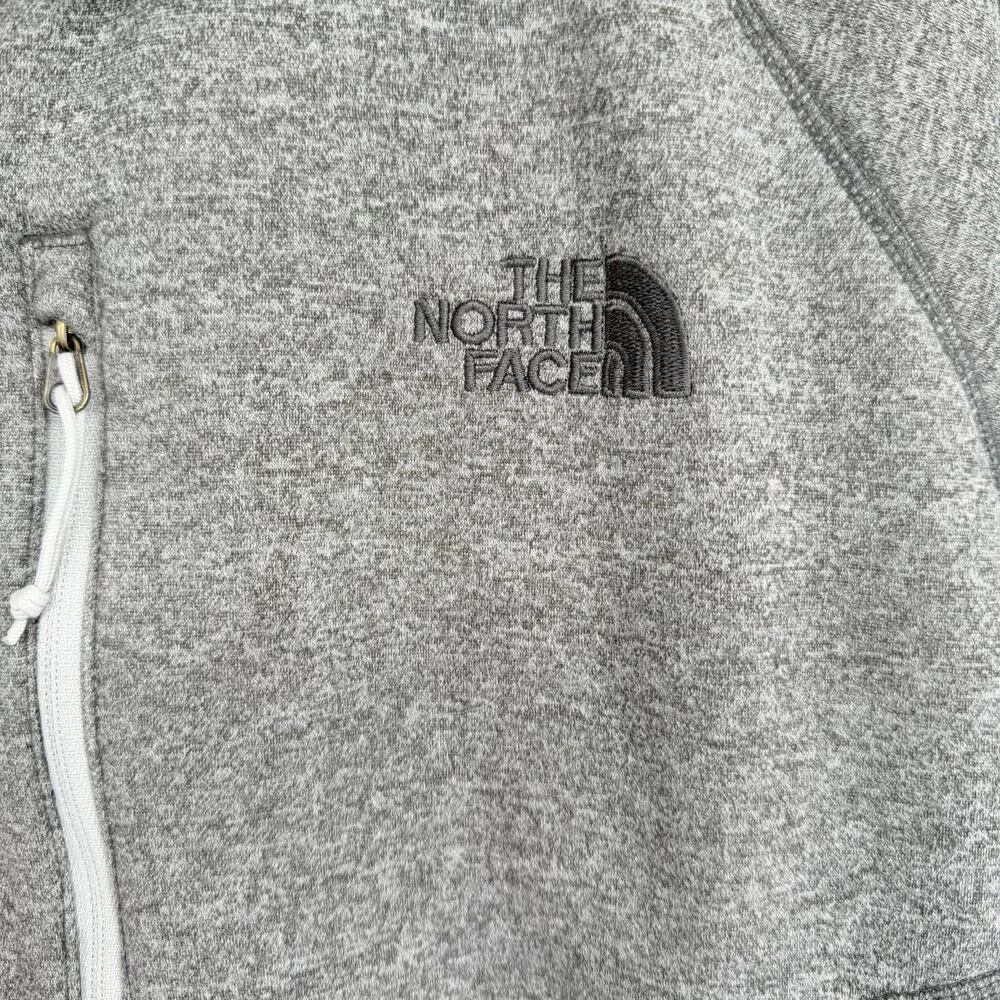 The North Face Jacket Canyonlands Full Zip Fleece Men's XXL Gray Outdoor‎ Hiking